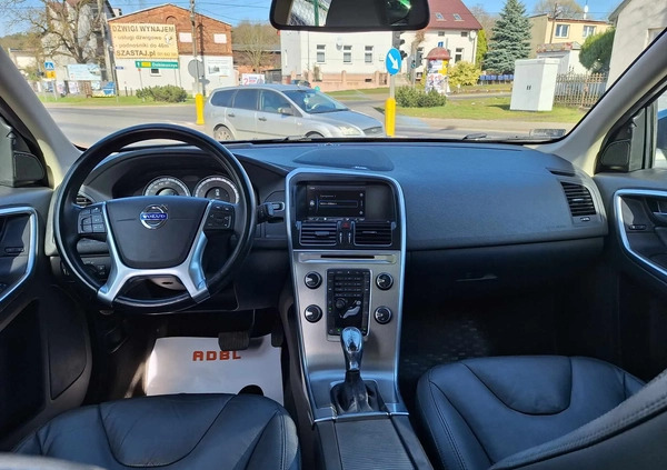 Volvo XC 60 cena 58900 przebieg: 159000, rok produkcji 2013 z Międzyzdroje małe 254